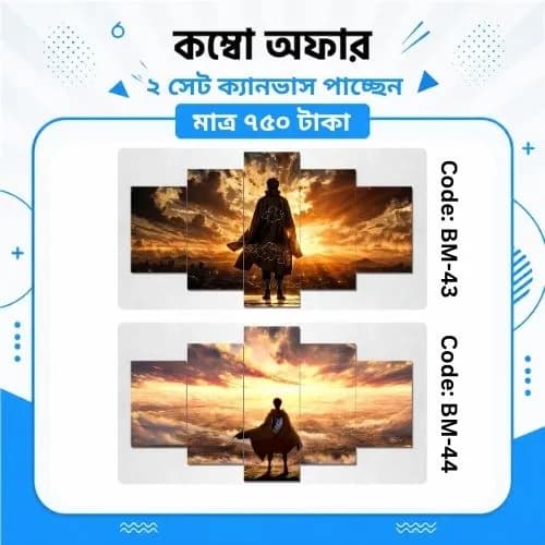 ক্যানভাস কম্বো BM-43,44 - Image 1