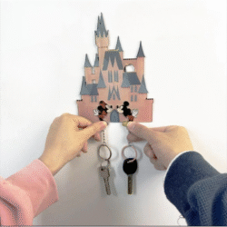 Couple keychain acrylic
