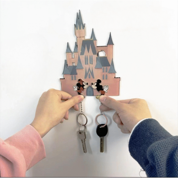 Couple keychain acrylic